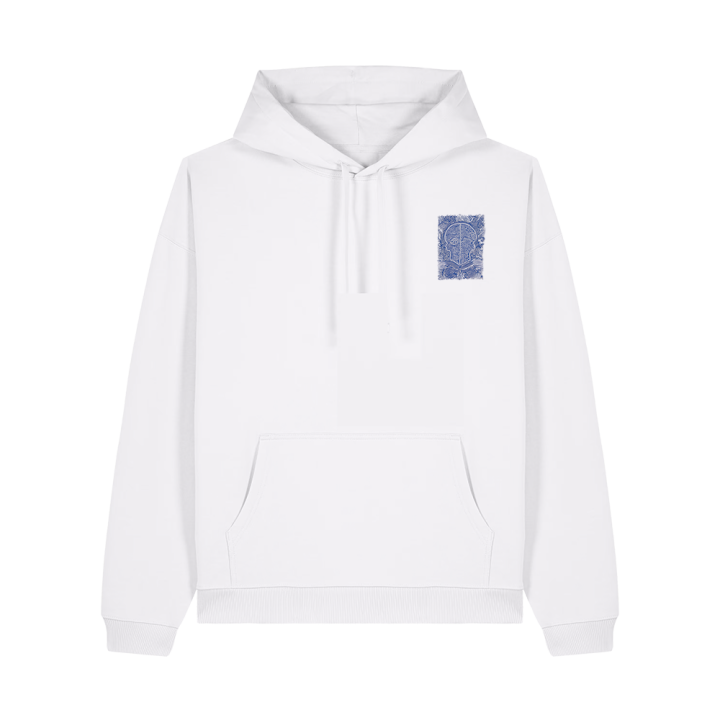 Sweatshirt Oversize - CALAVERA AZUL - Label BOSSI 