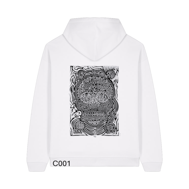 Sweatshirt Oversize - CALAVERA NEGRA - Label BOSSI