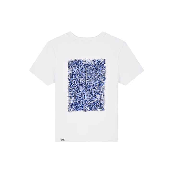 T-shirt Femme - CALAVERA AZUL - Label BOSSI 