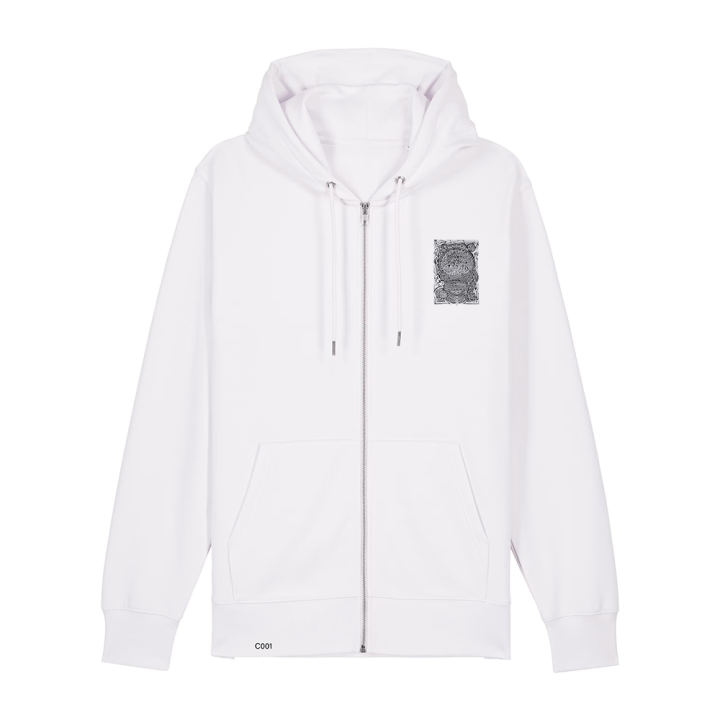 Sweatshirt Zippé - CALAVERA NEGRA - Label BOSSI