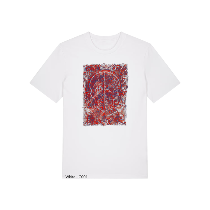 	T-shirt Unisexe - CALAVERA ROJA - Label BOSSI