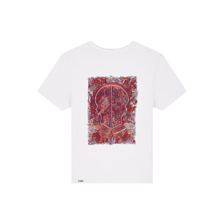 	T-shirt Femme - CALAVERA ROJA - Label BOSSI