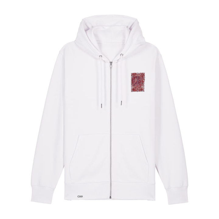 Sweatshirt Zippé - CALAVERA ROJA - Label BOSSI