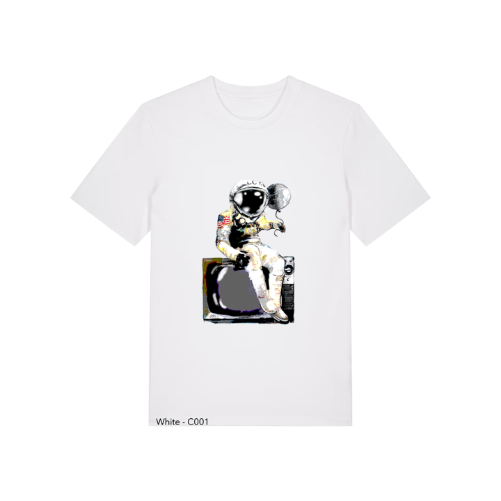 T-shirt Unisexe - ASTRONAUTE A LA UNE - Label GUERANDELLE
