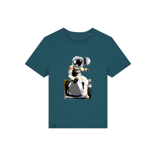 T-shirt Femme - ASTRONAUTE A LA UNE - Label GUERANDELLE