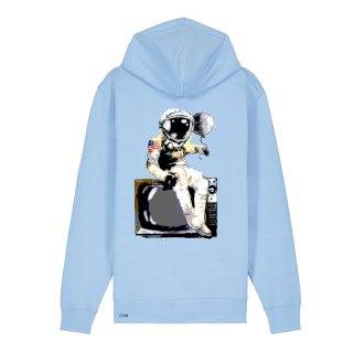 Sweatshirt Zippé - ASTRONAUTE A LA UNE - Label GUERANDELLE