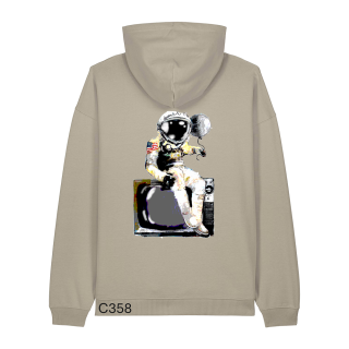 Sweatshirt Oversize- ASTRONAUTE A LA UNE - Label GUERANDELLE