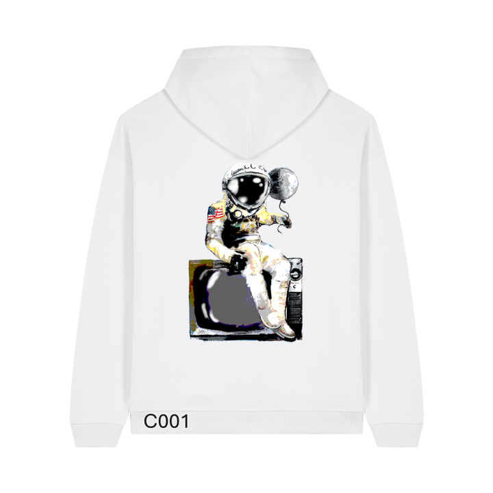 Sweatshirt Oversize- ASTRONAUTE A LA UNE - Label GUERANDELLE