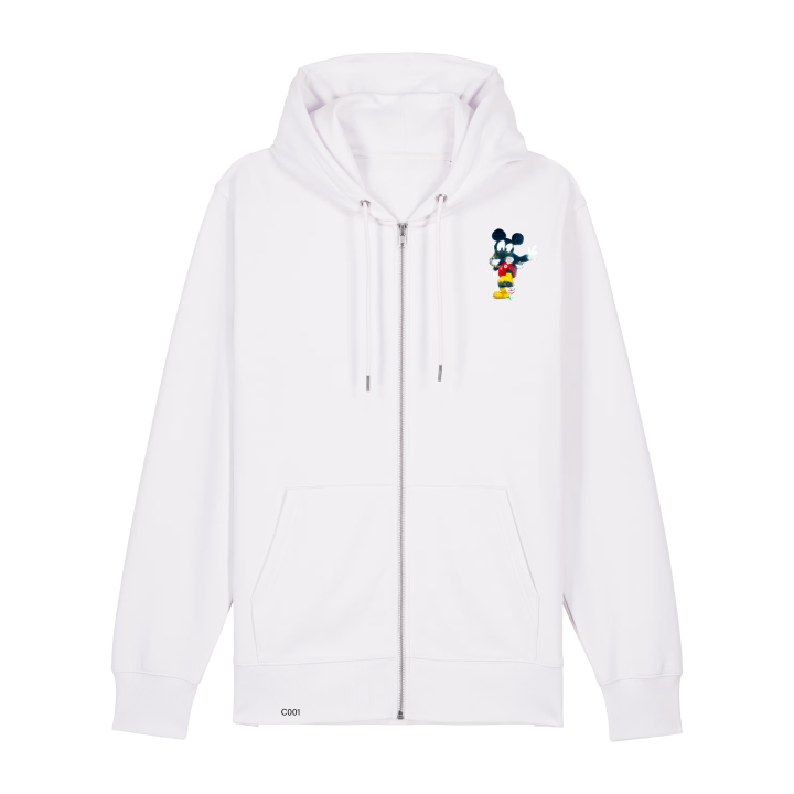 Sweatshirt Zippé - MICKE BIO - Label GUERANDELLE