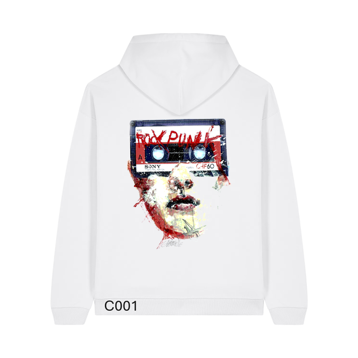 Sweatshirt Oversize - PUNK ROCK - Label GUERANDELLE