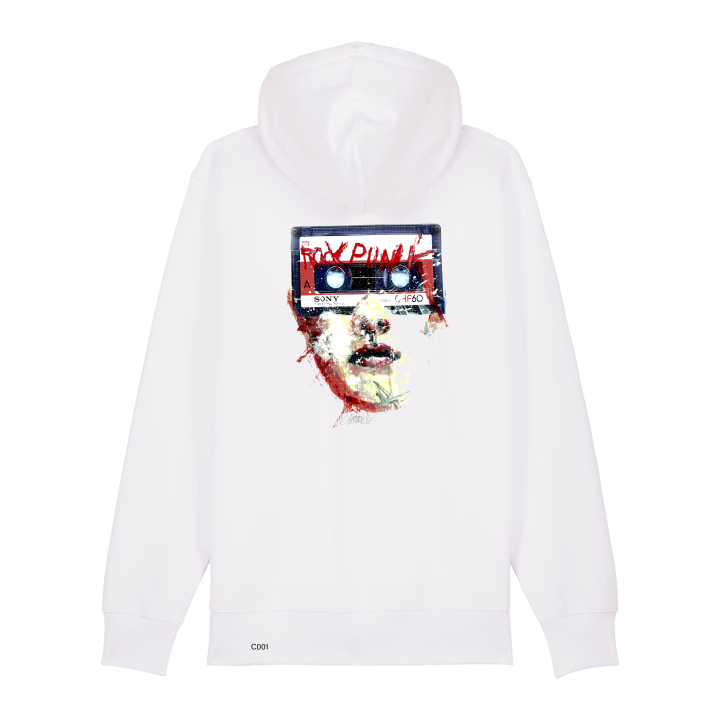 Sweatshirt Zippé - PUNK ROCK - Label GUERANDELLE