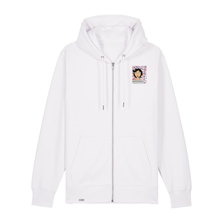 Sweatshirt Zippé - FEMME L.E.F - Label PyM