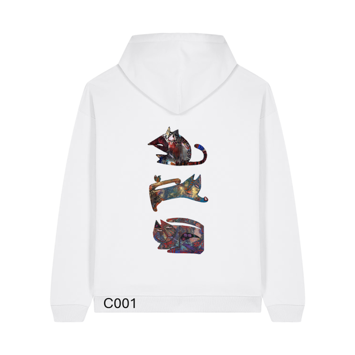 Sweatshirt Oversize - LES CHATS - Label DINA