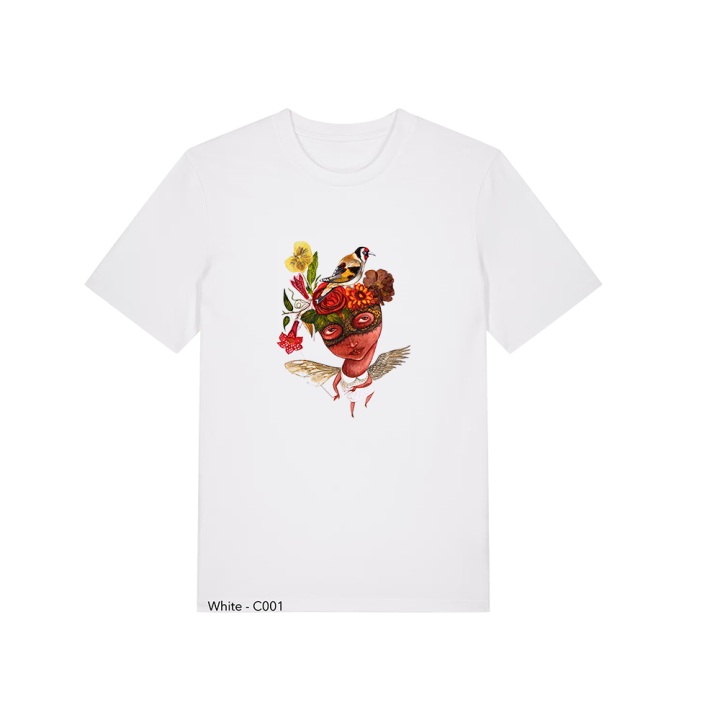 T-shirt Unisexe - LE CHARDONNERET - Label DINA	