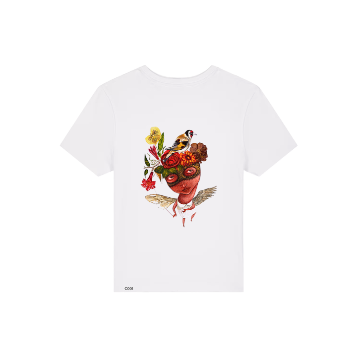 T-shirt Femme - LE CHARDONNERET - Label DINA	