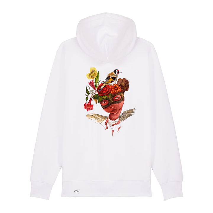 Sweatshirt Zippé - LE CHARDONNERET - Label DINA	