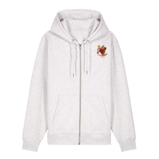 Sweatshirt Zippé - LE CHARDONNERET - Label DINA	