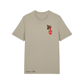 T-shirt Unisexe - DAME DE COEUR A COEUR - Label DINA	