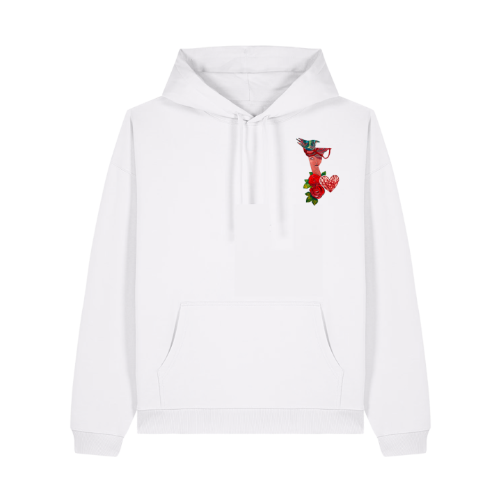 Sweatshirt Oversize - DAME DE COEUR A COEUR - Label DINA	